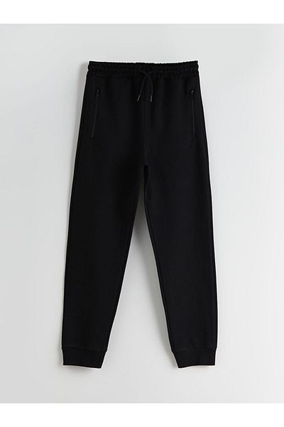 LC Waikiki Navy Blue Elastic Waist Boys' Jogger Sweatpants