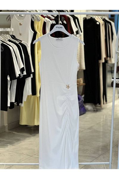 Fiori Zero Sleeve Dress