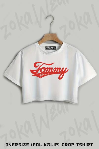 ZOKAWEAR Tommy February6 2 εμπριμέ υπερμεγέθη μπλουζάκι