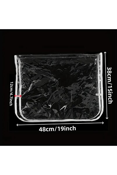 Choice 3pcs White 1/3/5pcs chair back cover plastic transparent salon chair b...