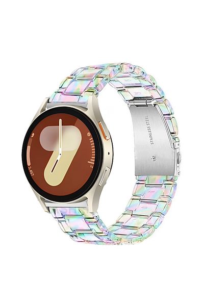Choice 20mm Clear Colorful 20mm Clear Band For Samsung Galaxy Watch 7 40/44mm Women Bracelet For Galaxy Wat