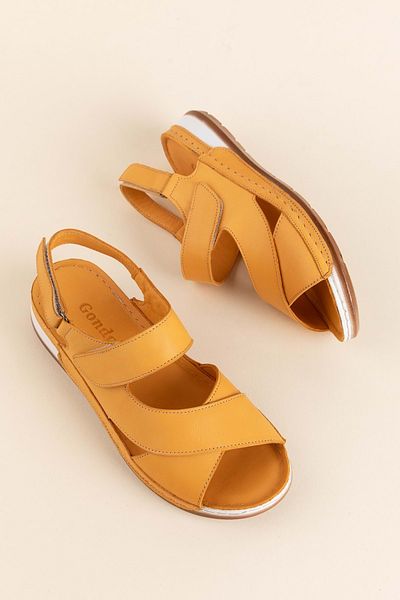 Gondol Women's Genuine Leather Anatomical Sole Sandals Iz.4601