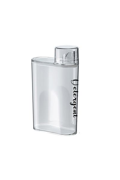 Choice Clear-detergent Transparent Laundry Detergent Dispenser Bottle Sealed Tank for Detergent Powder Blea