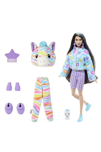 Barbie BARBIE DOLL REVEAL BOX ZEBRA