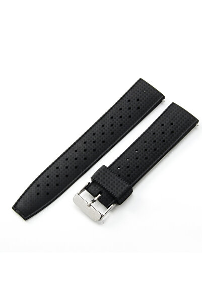 Choice سوار أسود 20 مم، سوار تروبيك 20 مم، سوار رياضي جديد مقاوم للماء للغوص ...