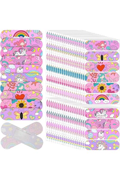 choice2 100 قطعة/مجموعة من ملصقات لاصقة على شكل حصان للبنات مطبوع عليها رسوم ...