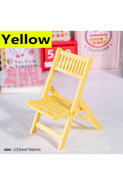 Vikefon حامل هاتف ماكارون قابل للطي أصفر 520، حامل كمبيوتر لوحي لسطح المكتب، ...