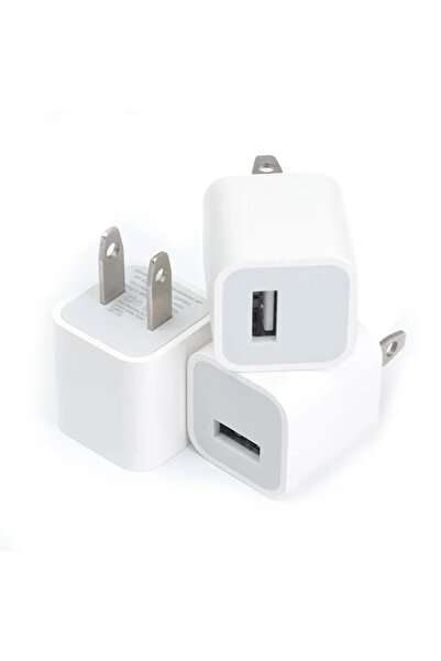 Choice قابس أمريكي 5 قطع 1-5 قطع محول شاحن حائط USB شحن سريع لهاتف iPhone 14 ...