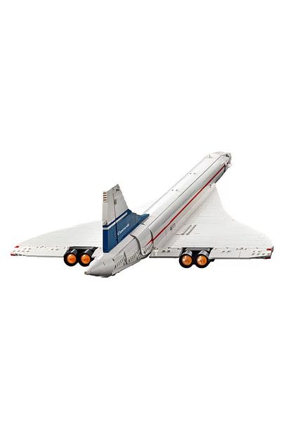 Choice nobox xiehehaofeiji 2025 new Concorde airplane model building blocks children's toy birthday creativ