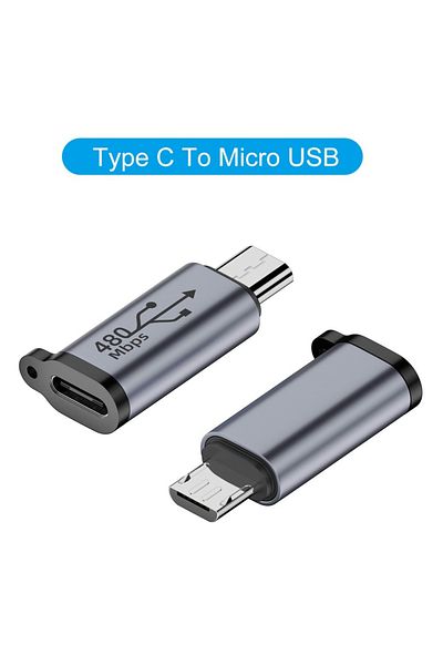 Choice من النوع C إلى Micro USB من النوع C أنثى إلى Micro USB/TypeC أنثى إلى Mini USB/Micro USB أنثى إلى النوع C/M