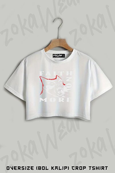ZOKAWEAR Faith No More εμπριμέ υπερμεγέθη μπλουζάκι