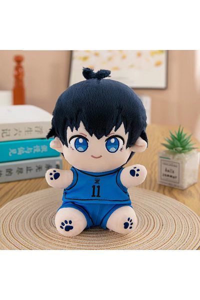 Choice blue 11 22cm Anime Blue Lock Isagi Yoichi Plush Doll Cosplay Seishiro Nagi Reo Mikage Cute Soft Stuf