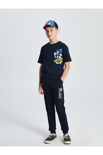 LC Waikiki New Season Sonic Printed Boy's Cap - S5Ar55Z4