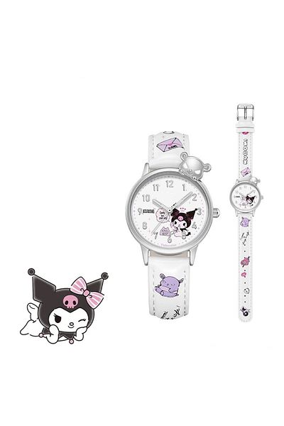 Miniso D Sanrio Hello Kitty Watch Kawaii Kuromi Cinnamoroll Quartz Casual Fashion Melody Wrist Watch Kid G.