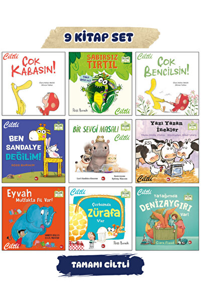 Martı Çocuk Yayınları Çok Kabasın Bencilsin Sabırsız Tırtıl Çorbamda Zürafa V...