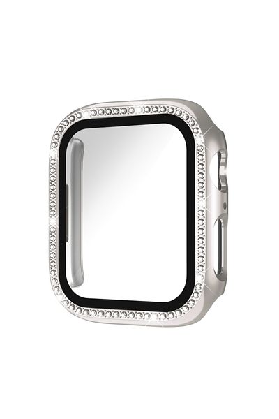 Choice 40MM SERIES 4 5 6 SE Starlight Bling Case for Apple Watch SE/6/5/4 40MM 44MM Protective Case+Glass S