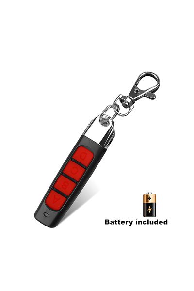Kebidumei Red 433MHz Auto Copy Remote Control Electric Garage Door Opener Remote Controller Duplicator Clone C