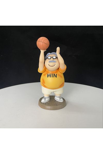 Choice 12cm Shohoku Mitsuyoshi 12cm Slam Dunk Shohoku Mitsuyoshi Anzai Cute Edition Anime Figure Model Sta