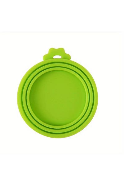 Choice green 1 Reusable Silicone Pet Can Lid Bpa Free, Suitable For Most Sized Dog And Cat Cans - Keeps Foo