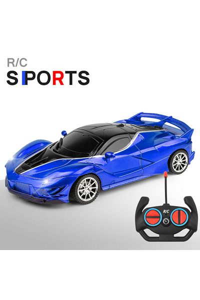 Choice 1 قطعة 1/18 RC سيارة LED ضوء 2.4G راديو التحكم عن بعد سيارات رياضية للأطفال سباق عالية السرعة القيادة