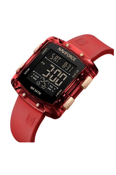 Naviforce VibeSquare Digital Watch – Bold Colors, Retro Style
