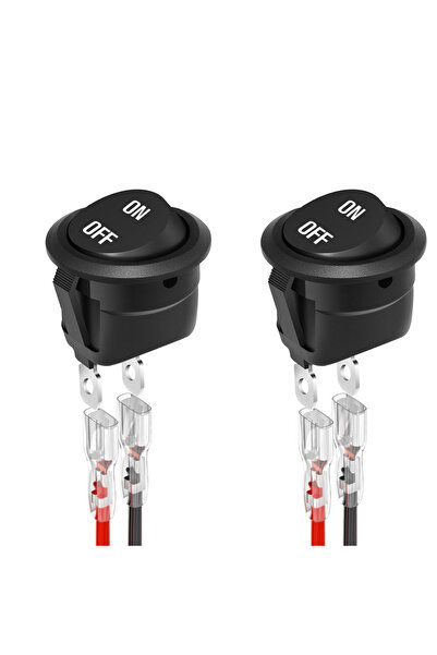 Choice1 قطعتان، 2/5/10 قطع، مفتاح هزاز دائري 12 فولت، تشغيل/إيقاف، مفتاح تبدي...