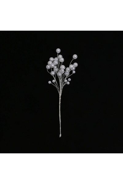 Choice white New Mini Pearl Flower Stem Beads Bridal Bouquet Wedding Balloon Cake DIY Party Artificial Flow