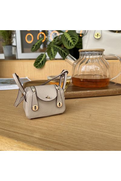 Choice light gray Mini Microfibre Leather Fashion Bag For Airpods Pro 2 4 3 2 1 Galaxy Buds Xiaomi Headphon