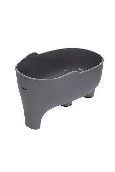 Choice Light Grey Sink Strainer Elephant Sculpt Leftover Drain Basket Fruit and Vegetable Washing Basket Ha