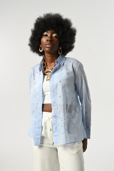 Orfeo Negro ΓΥΝΑΙΚΕΙΟ ΠΕΤΡΟ ΚΕΝΤΗΜΕΝΟ ΛΕΠΤΟ ΠΟΥΚΑΜΙΣΟ