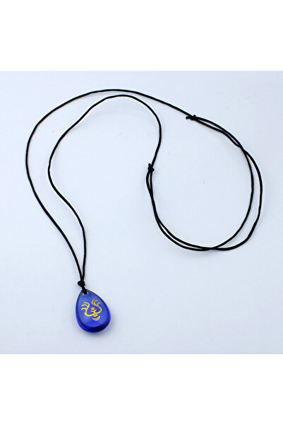 Choice قلادة من حجر السماء الغامض من الرسوم المتحركة الزرقاء للفتيات على شكل ...