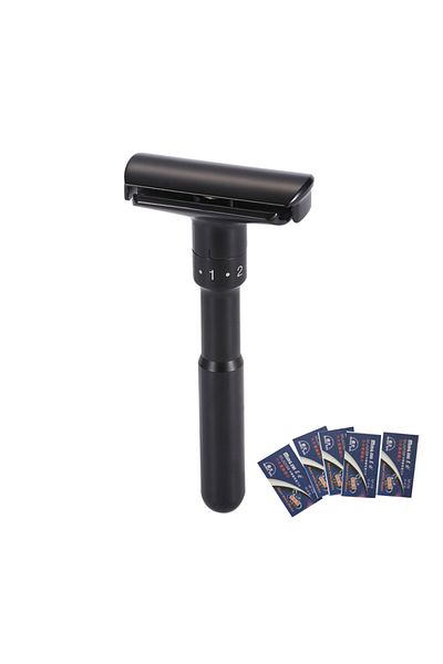 Choice razor with 5 blades New Shaving Adjustable Safety Razors Metal Zinc Alloy Classic Men Manual Shaver