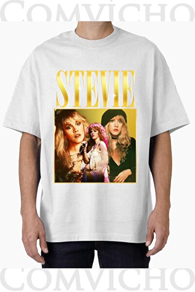COMVİCHO تي شيرت مطبوع بتصميم ستيفي v1 للجنسين