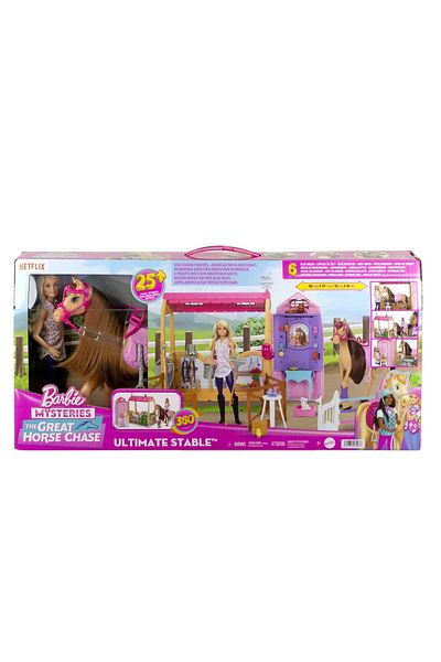 Barbie MYSTERIES STABLE SET