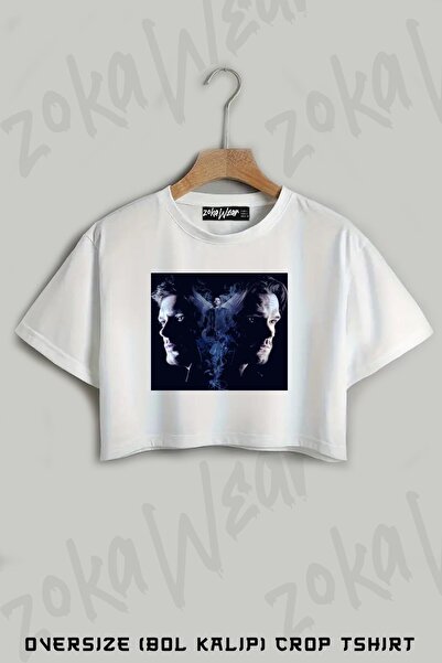 ZOKAWEAR Tricou supradimensionat cu imprimeu Supernatural