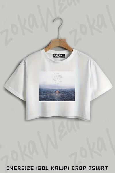 ZOKAWEAR تي شيرت وندر شون مينديز مطبوع كبير الحجم