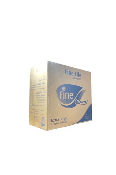 Fine Care Fine Life Care Diapers Extra Large (80 pieces)