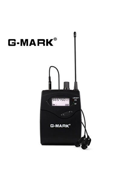 choice2 نظام مراقبة الأذن اللاسلكي Bodypack G-MARK G5.1IEM UHF أحادي القناة ب...