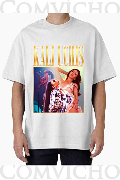 COMVİCHO تي شيرت مطبوع بتصميم kalıuchıs v1 للجنسين