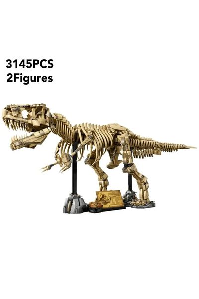 Choice Nobox Wood 2025 New Dinosaur Park Series Dinosaur Fossil Tyrannosaurus Compatible Set Assembly Build