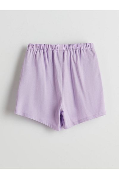 LC Waikiki New Season Girls' Shorts with Elastic Waist - S5By42Z4
