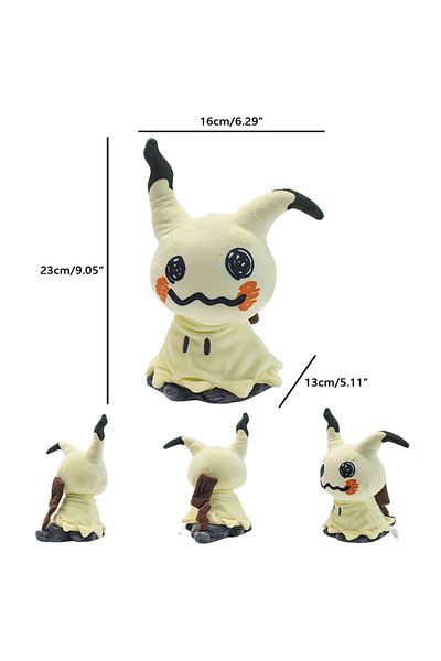 Takara Tomy Mimikyu Pokemon Plush Kawaii Mimikyu Pillow Stuffed Toys Cartoon & Cute Throw Pillow Birthday Gift F
