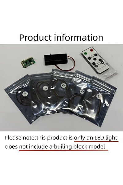 Choice S LED Light BYB LED Light Kit For LEGO 42096 911 RSR Compatile With 20097 White Super Racing Car Rem