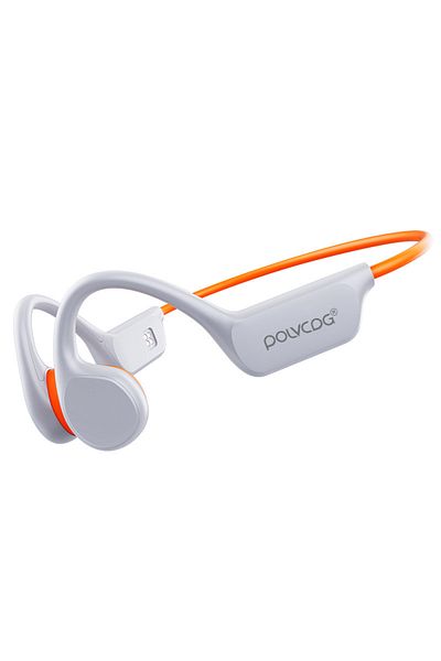 Choice X7-White POLVCDG Bone Conduction Headset IPX8 32GB Bluetooth 5.3 Wireless Swimming Headset with Micr