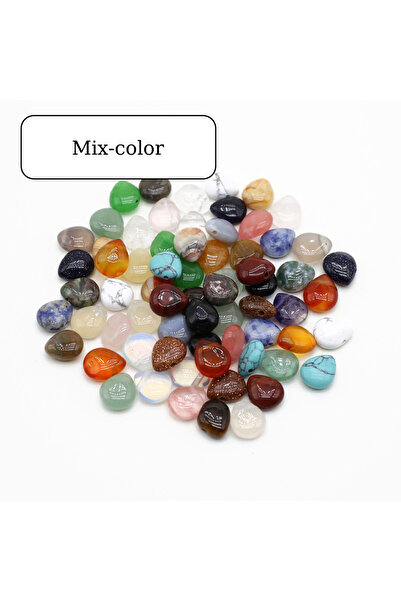 Choice11 10x12mm-20pcs Mix-color 10/20pcs Natural Stone Crystal Loose Beads 1...