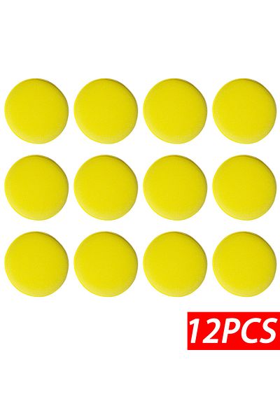 Choice 12PCS (1pack) Polishing Sponge Wax Car Applicator Pad Foam Wax Car Polisher Cleaning Pad For Cleanin