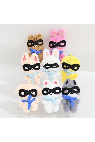 Choice 10cm 8pcs Pilot5 Fm 10cm Plush Doll Toy Field Li Longfu Keychain Kawaii Anime Stuffed Animals Plus T