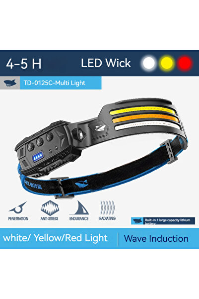 Choice1 TD-0125C-Multilight Smiling Shark TD0125C Headlight Wave Induction Li...