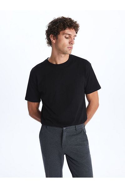 LC Waikiki New Season Crew Neck Βαμβακερό Ανδρικό Tisort - S41114Z8