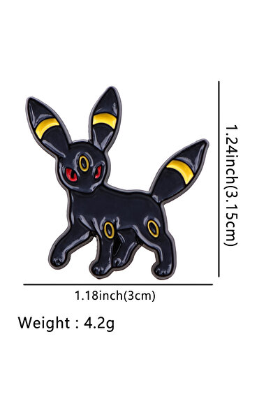 Choice25 دبوس إيفي مطلي بالمينا، لعبة أنمي، دبابيس كاواي للنساء، دبابيس طية ص...